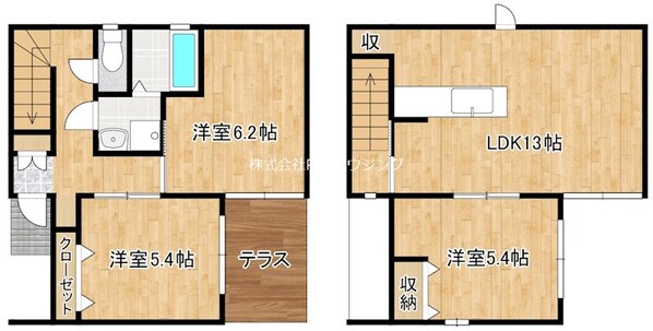 フィット　ルノワールの物件間取画像